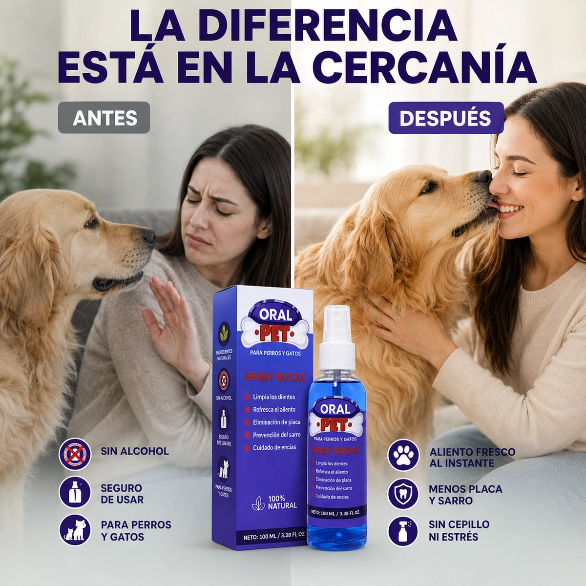 Higiene bucal diaria sin cepillo ni estrés