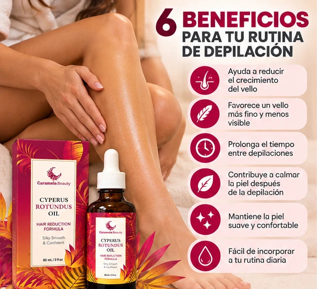 ¿Cansada de depilarte tan seguido?