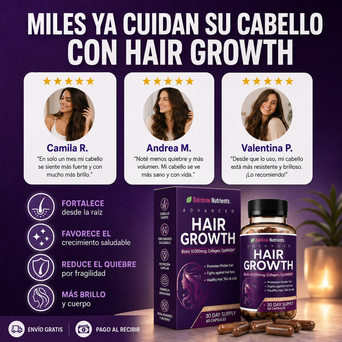 Nutre tu cabello y recupera su vitalidad