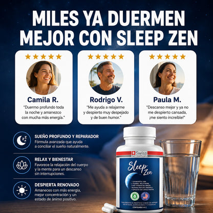 Noches tranquilas, sueño profundo y mañanas con energía